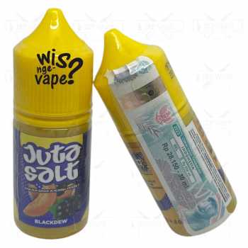 Juta Salt Nic Blackdew 30ml - Black Dew Liquid By RSR x Vapeboss
