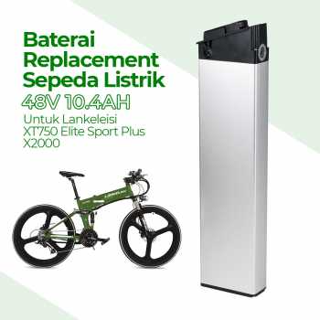 Baterai Sepeda 48V 10.4AH Lankeleisi XT750 Elite G300 New X2000 G660