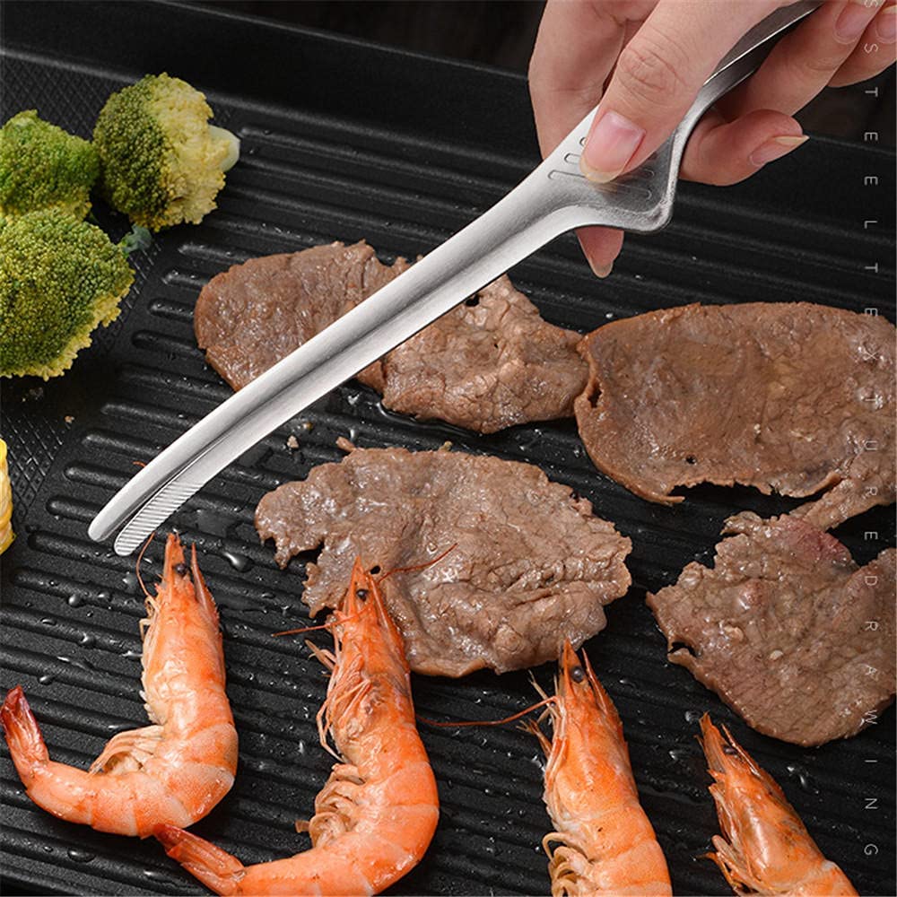 SHENYI Capitan Daging BBQ Jepitan Makanan Stainless Steel 24.3cm - SY-07