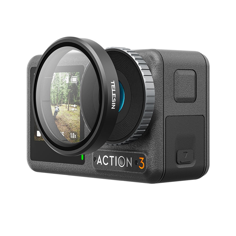 TELESIN Filter Lensa CPL ND8/16/32 Set for DJI ACTION 3 - OA-FLT-005