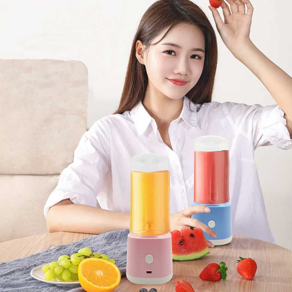 Jual Blender Portable MGE002 Mini Juice Blender 6 Pisau Juicer