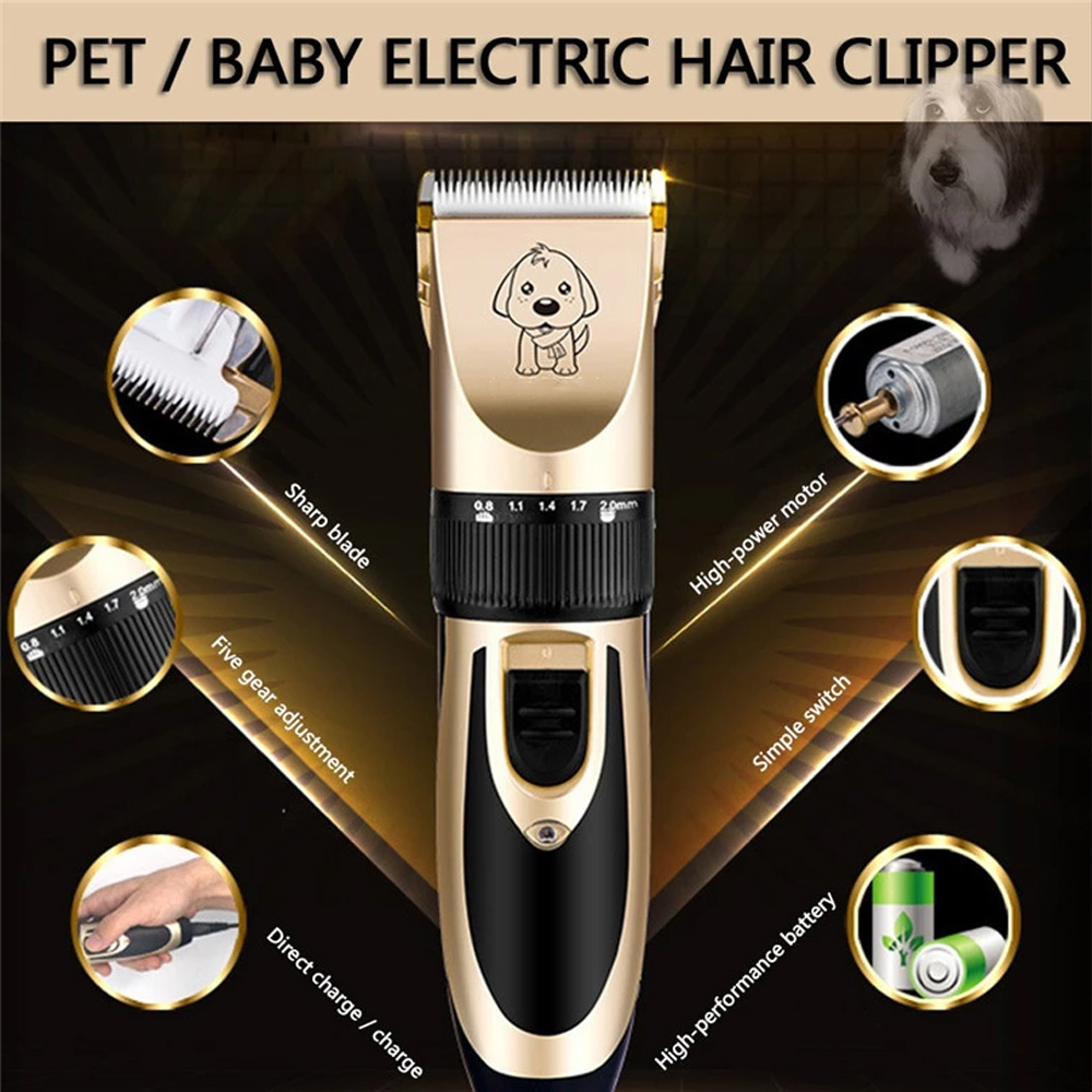 BaoRun Alat Cukur Elektrik Bulu Hewan Anjing Rechargeable - P2