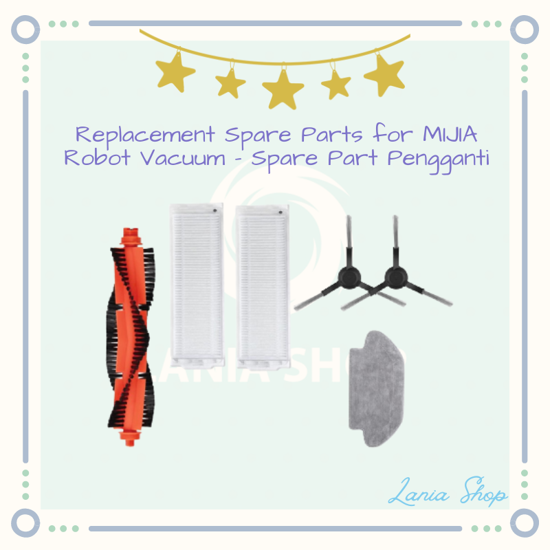 Jual Replacement Spare Parts for MIJIA Robot Vacuum Spare Part