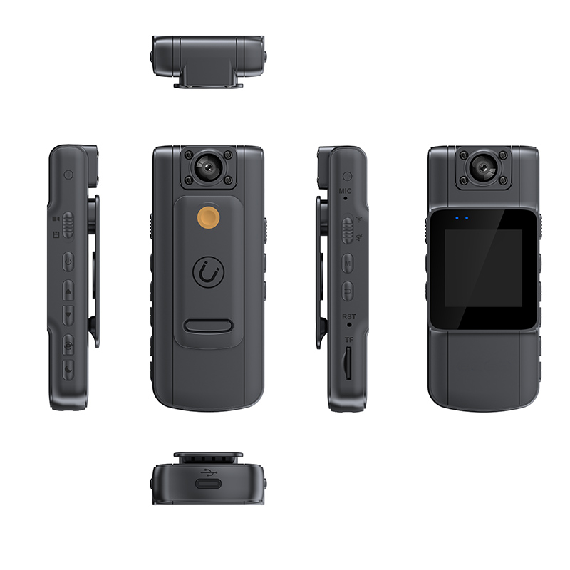 JOZUZE Body Cam Mini Camera Full HD 1080p Rotating Lens 1000mAh - L11