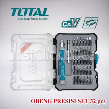 TOTAL Obeng Presisi Set 32 pcs Service HP Laptop Precision Screwdriver