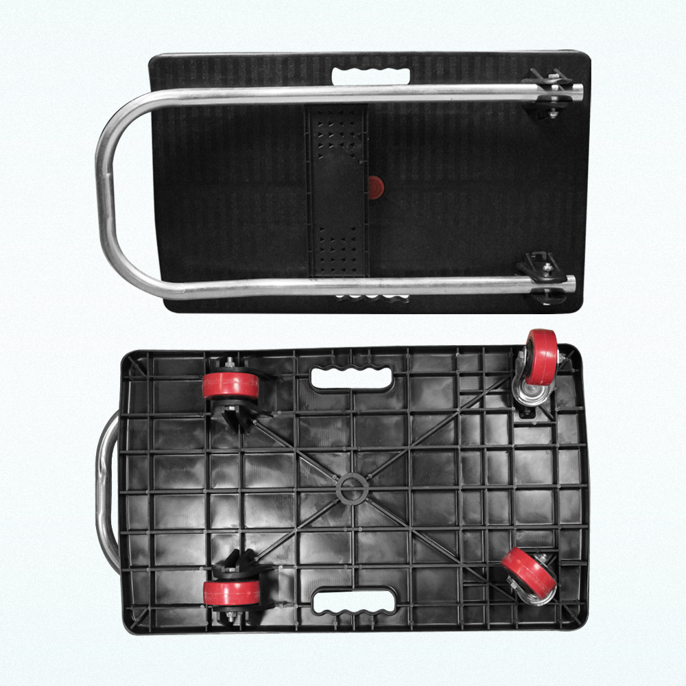 Xiaolong Troli Barang Lipat Trolley Folding Cart 39.8x65.5cm 50kg - JHC300