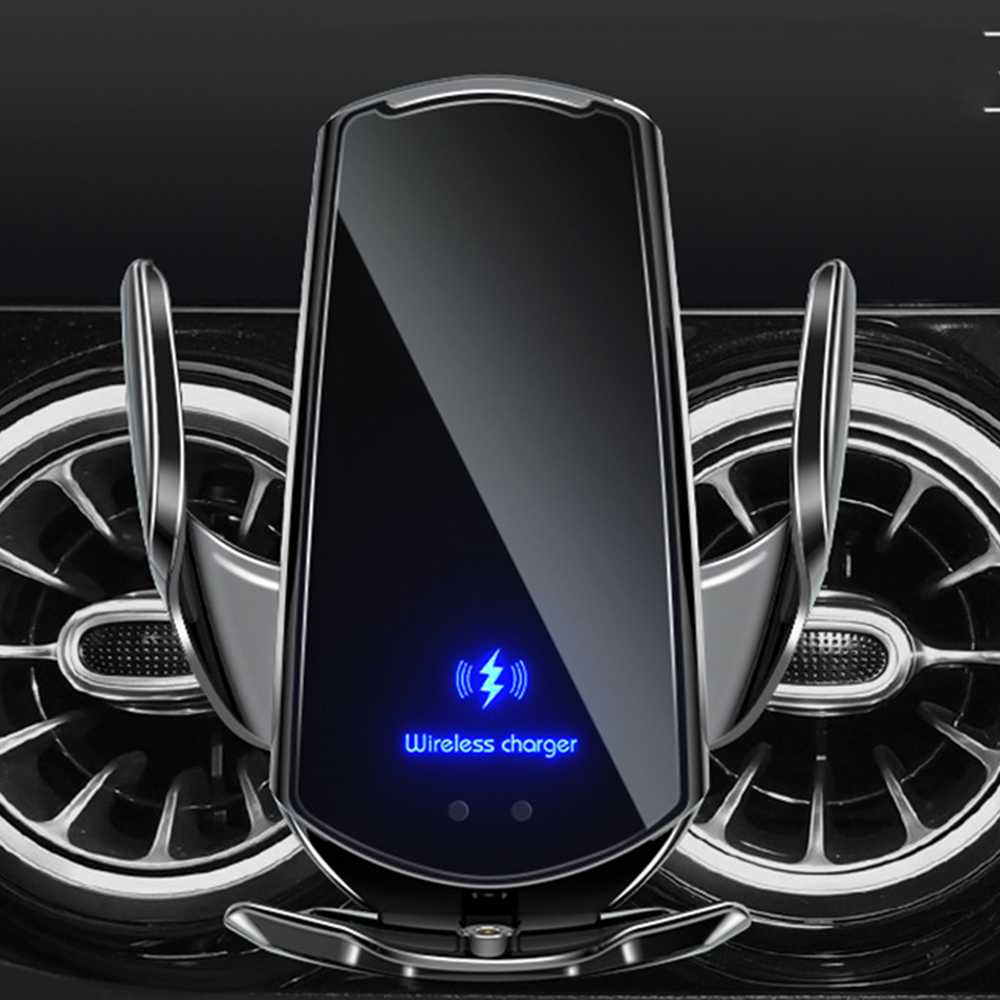 Jual VIKEFON Wireless Charger Phone Holder Smart Lock Car Fast