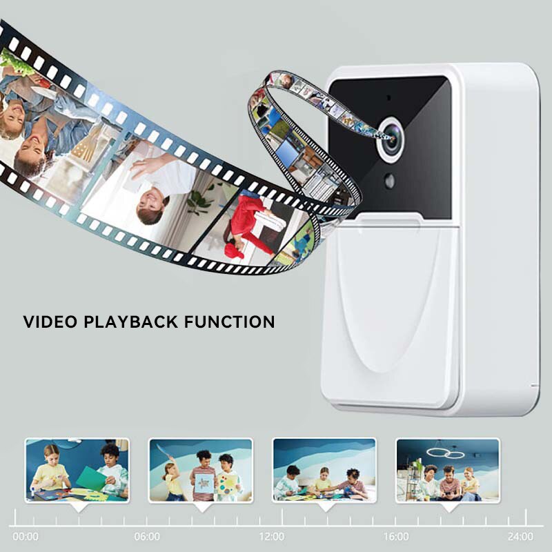 MIQIHOME Bel Rumah Smart Doorbell Wireless Video HD Talkback - X3