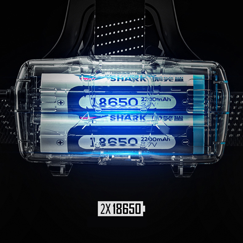 XIWANG Senter Kepala Headlamp LED XHP50 Rechargeable IPX4 20W - F-5420