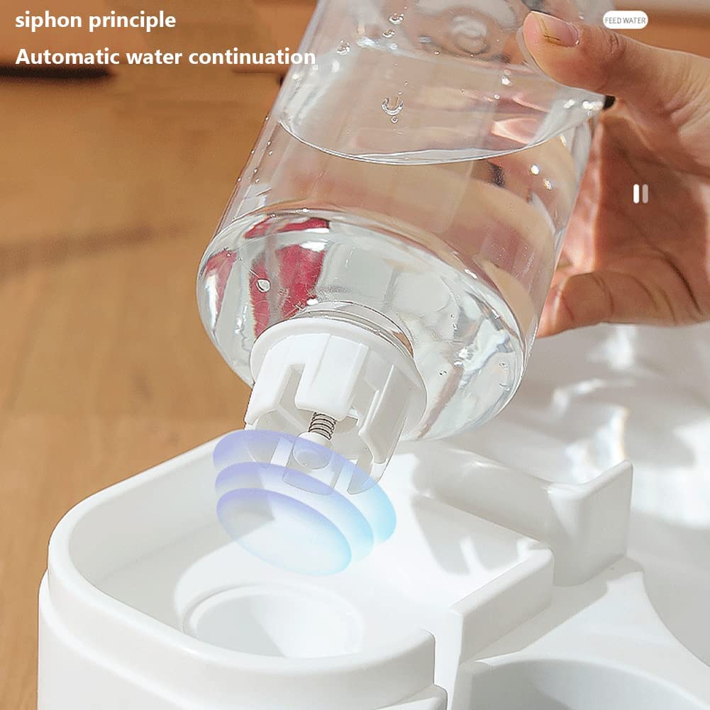 LYEAA Tempat Makan dan Minum Hewan Peliharaan Otomatis 2in1 2.8L - L18