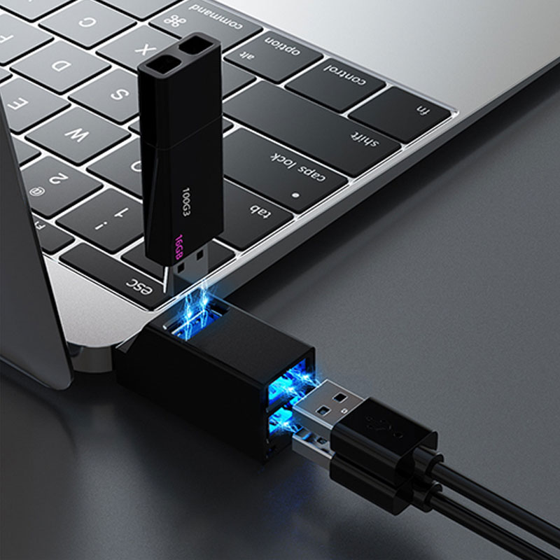 MOSHOU USB Hub Mini Type C 3.1 Port 3.0 2.0 Splitter Box - RCT-45