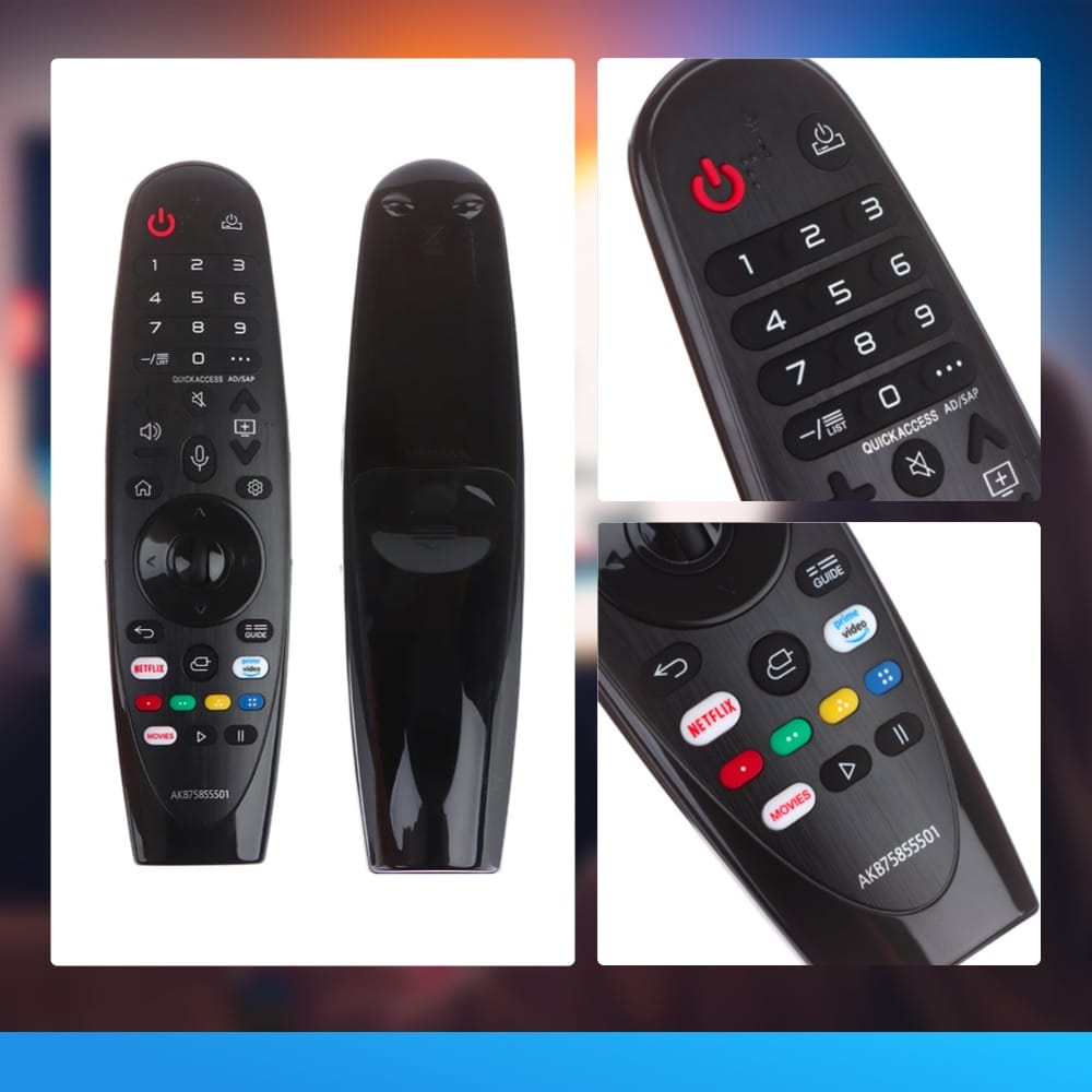 FreeSpace Remote TV LG Smart TV Infrared Netflix Button with Scroll - AKB75