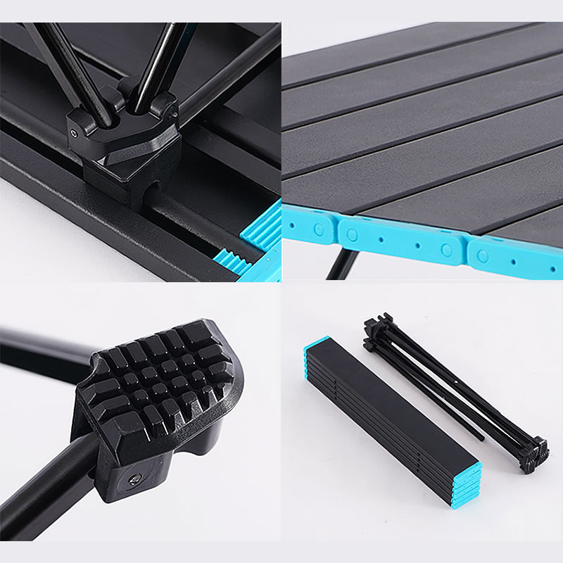 TaffSPORT Meja Lipat Piknik Foldable Aluminium 68x46.5x40cm - 8825