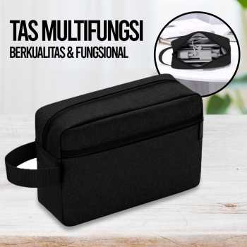 BUBM Tas Multifungsi Compact Gadget Bag Organizer Kanvas Nilon - JKPJB (ORIGINAL)