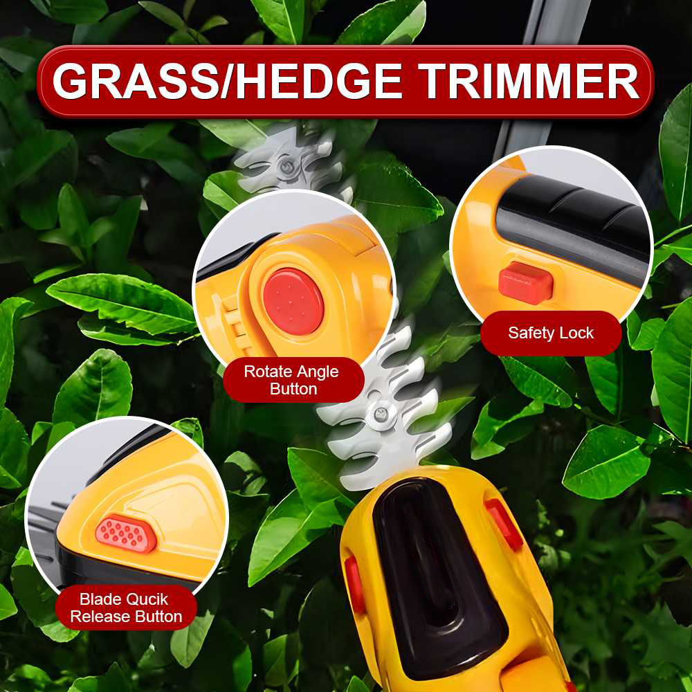 XBO Mesin Pemotong Rumput Cordless Single Hand Electric 24 V 1500mAh - FD-001