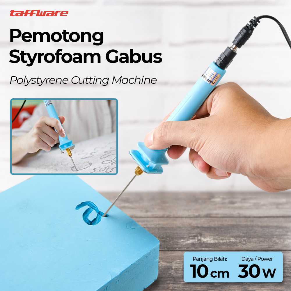 Jual Taffware Pemotong Styrofoam Gabus Polystyrene Cutting