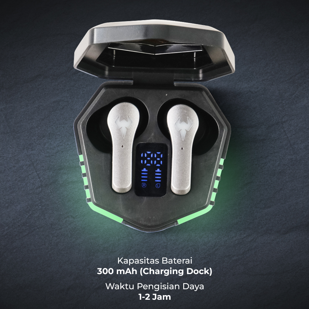 NEOS Earphone Bluetooth 5.3 TWS Gaming Surround Sound Low Distortion - N35