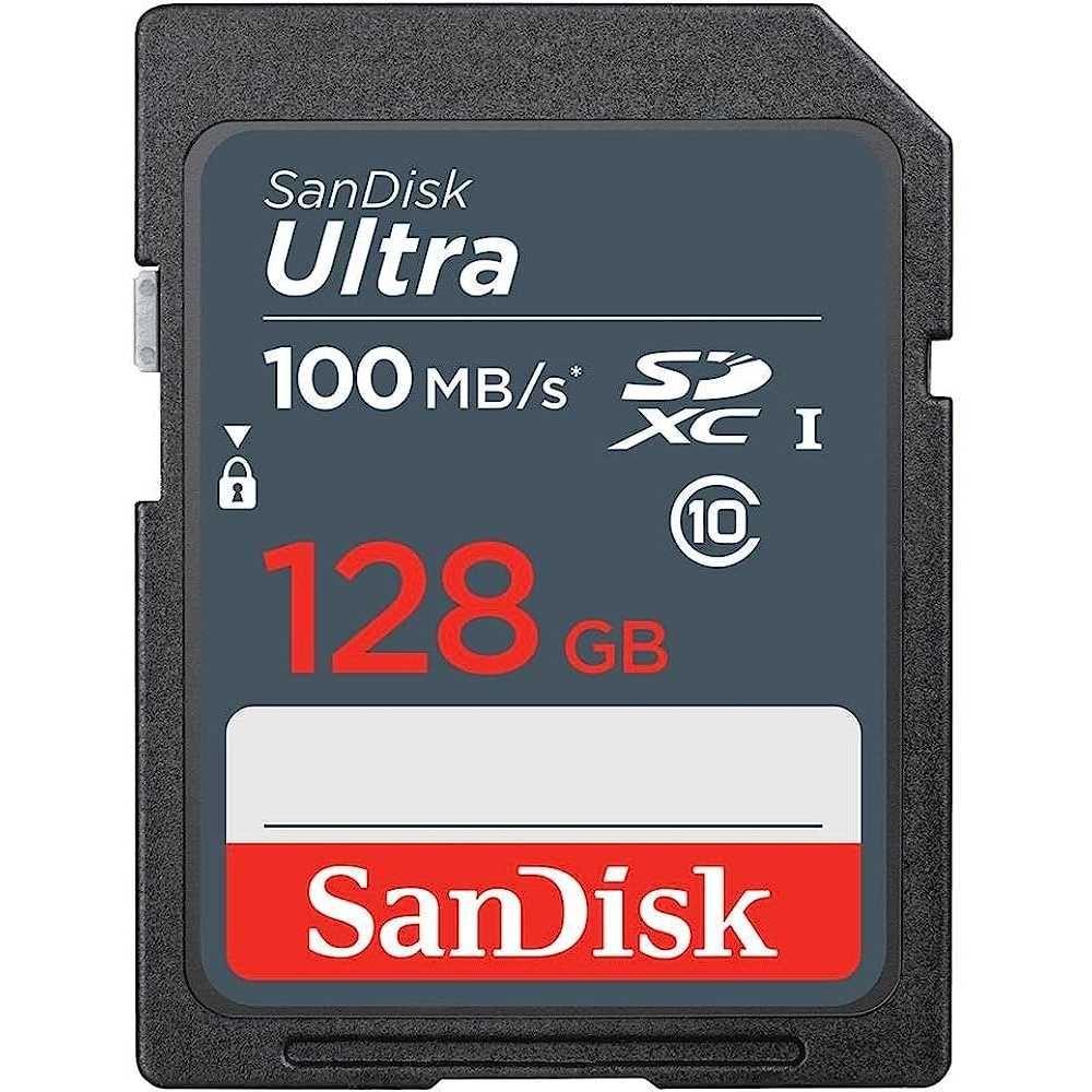 Jual SD Card SDHC SanDisk Ultra Class10 128 Gb 100Mb/s Memory