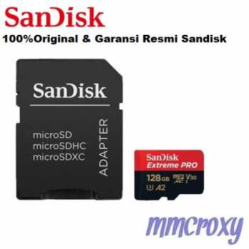 Jual SanDisk Extreme Pro MicroSD 128GB MicroSDXC UHS-I