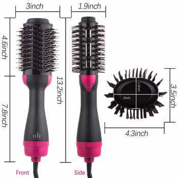Jual One Step Hair Dryer Styler Hot Air Brush Sisir Pengering