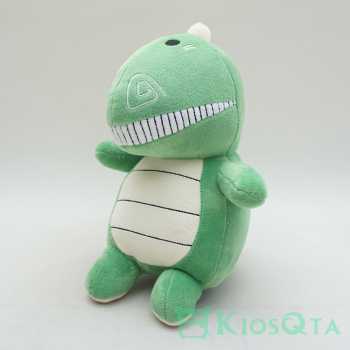 boneka dinosaurus dino hijau duduk medium JUL