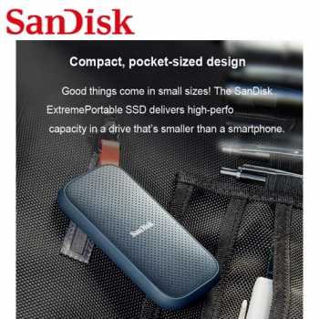 Jual SanDisk Portable SSD E30 1TB 520MBps USB