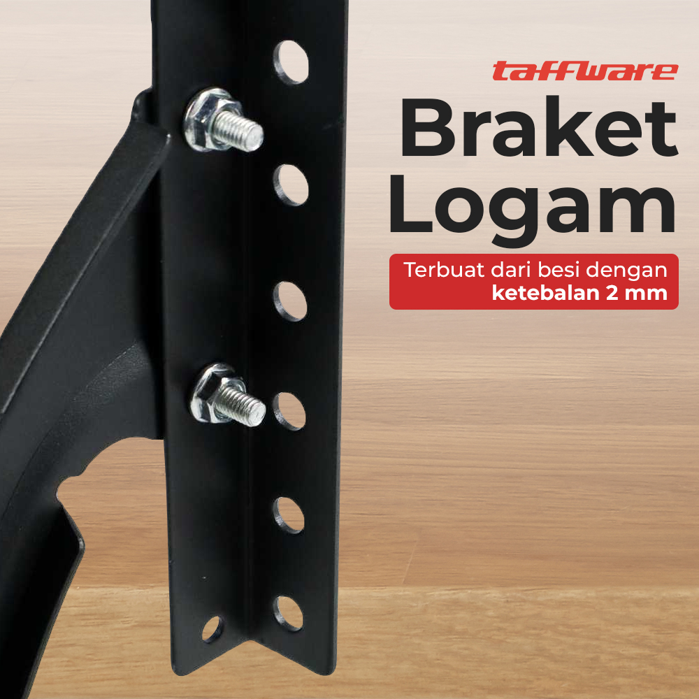 Taffware Bracket TV Stand VESA 600 x 500 for 36-75 Inch TV - TV02