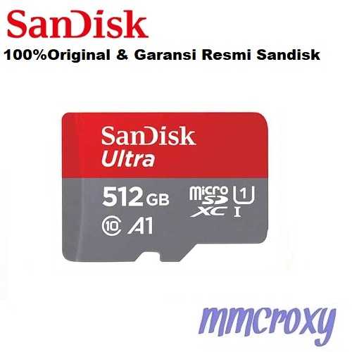 512 Gb 120 Gb Micro Sd Thẻ Nhớ MicroSDXC SanDisk Ultra A1 512GB