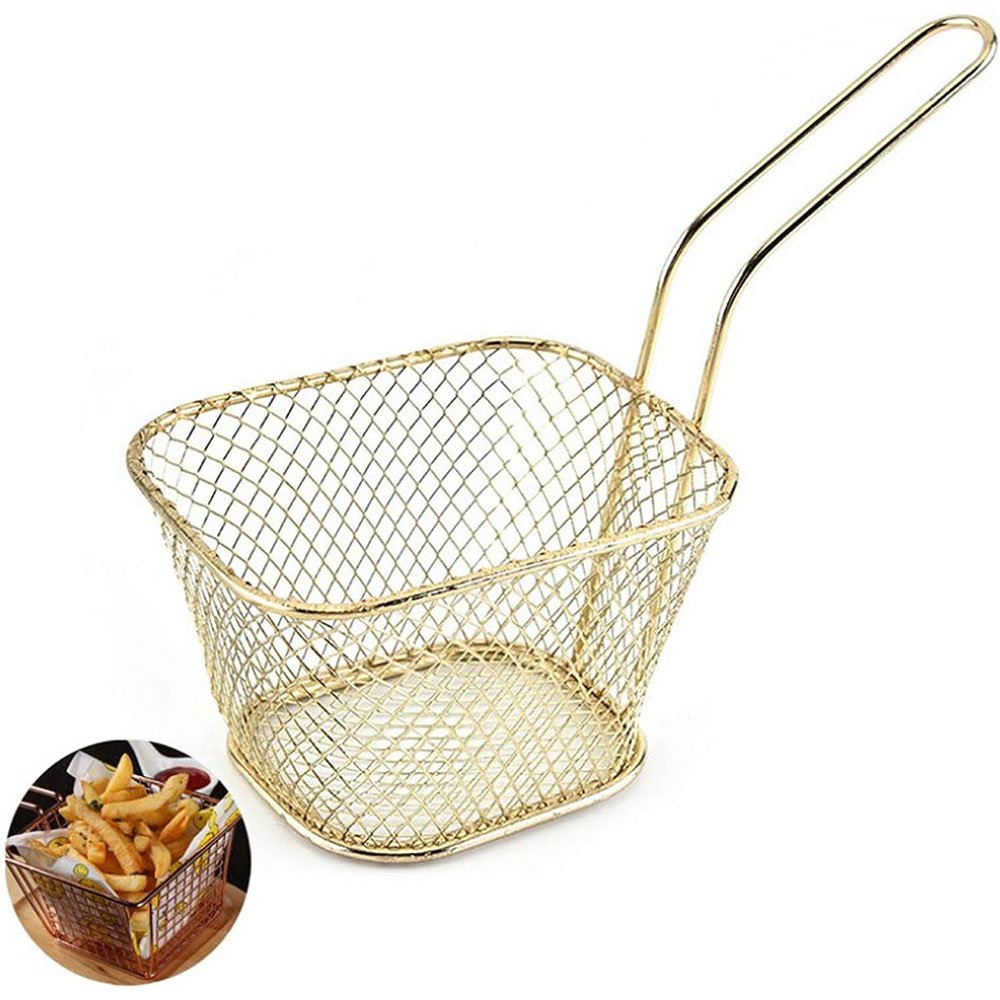 SPIMMER Keranjang Saringan Masak Mini Kentang Goreng Skimmer Utensil - SP-65