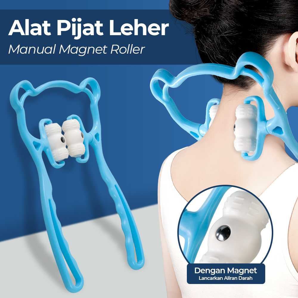Jual HAILICARE Alat Pijat Leher Manual Roller Neck