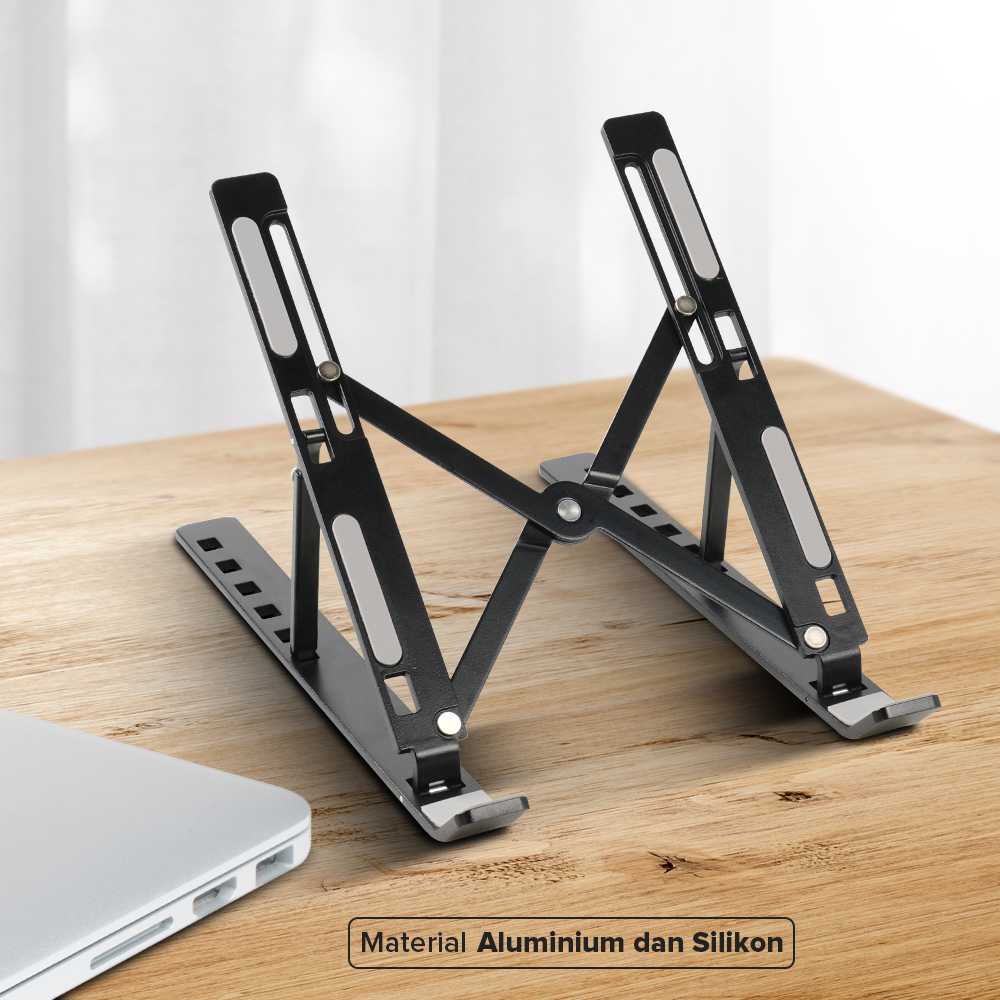 Laptop Cooling Pad With 4 Quiet Fans - Foldable Stand For 11-17.3" Gaming Laptops