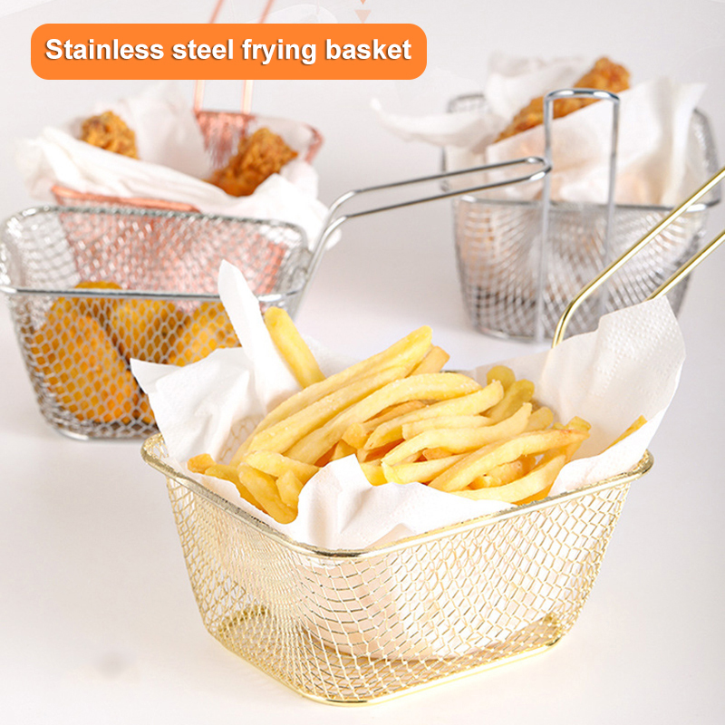 OLO Keranjang Kentang Goreng Fries Rack Deep Fry Basket Large - OLO-14
