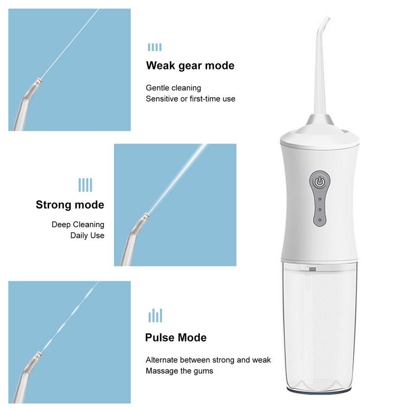 ABAY Water Flosser Dental Oral Irrigator Pembersih Karang Gigi 200ml - AB22