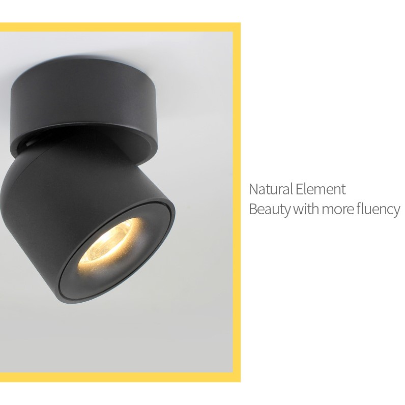 Aisilan Lampu Plafon Minimalis Lamp Warm White 3000K 9W 880 Lumens - MSD529