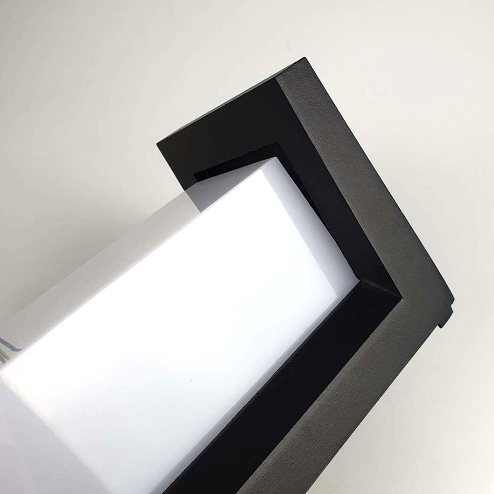 GAVT Lampu Dinding Hias Outdoor Wall Light 18W 26cm Warm White Model H - OWL05H