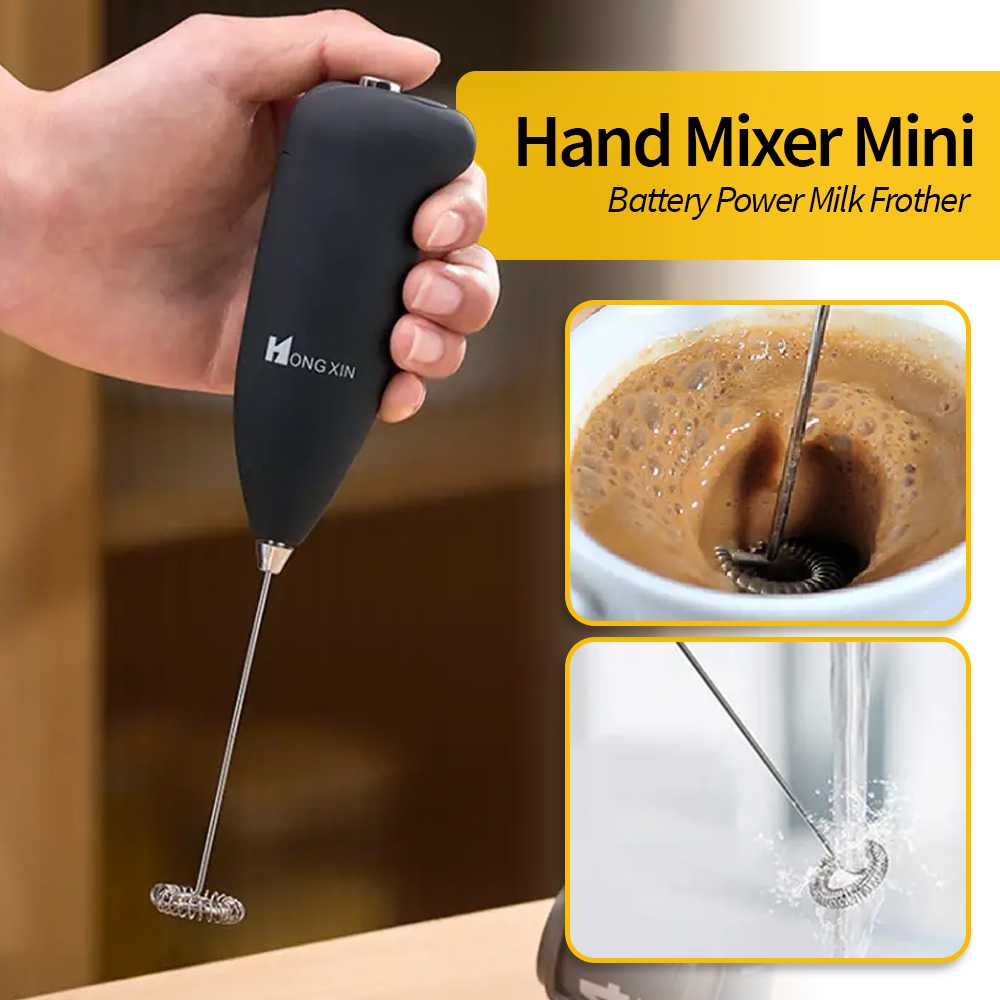 Jual HONGXIN Hand Mixer Mini Pengocok Telur Susu Milk Frother