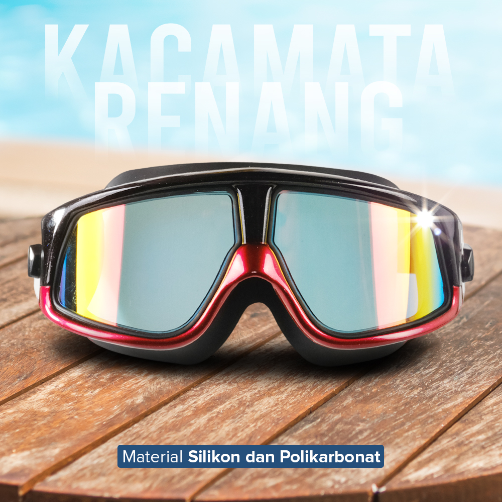 JOUYOU Kacamata Renang Diving Snorkeling Anti Fog UV Protection - E0735