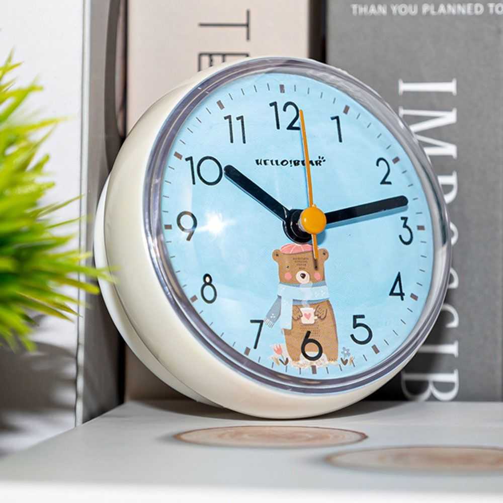 Jual Hellobear Jam Dinding Tempel Wall Clock with Suction Cup