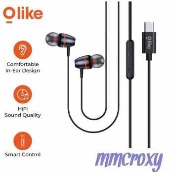 Jual Olike E202C Earphone Wired USB Type-C Metal HiFi Sound