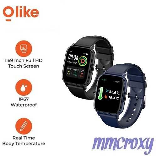 Jual Olike W12 Smartwatch Horizon HD Full Touch Screen Real Time