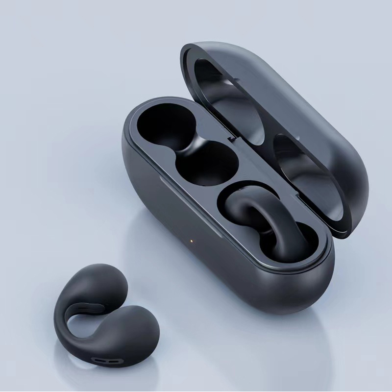 AIRFOX Earphone Bluetooth 5.3 TWS Open Ear Clip HiFi Surround - X22
