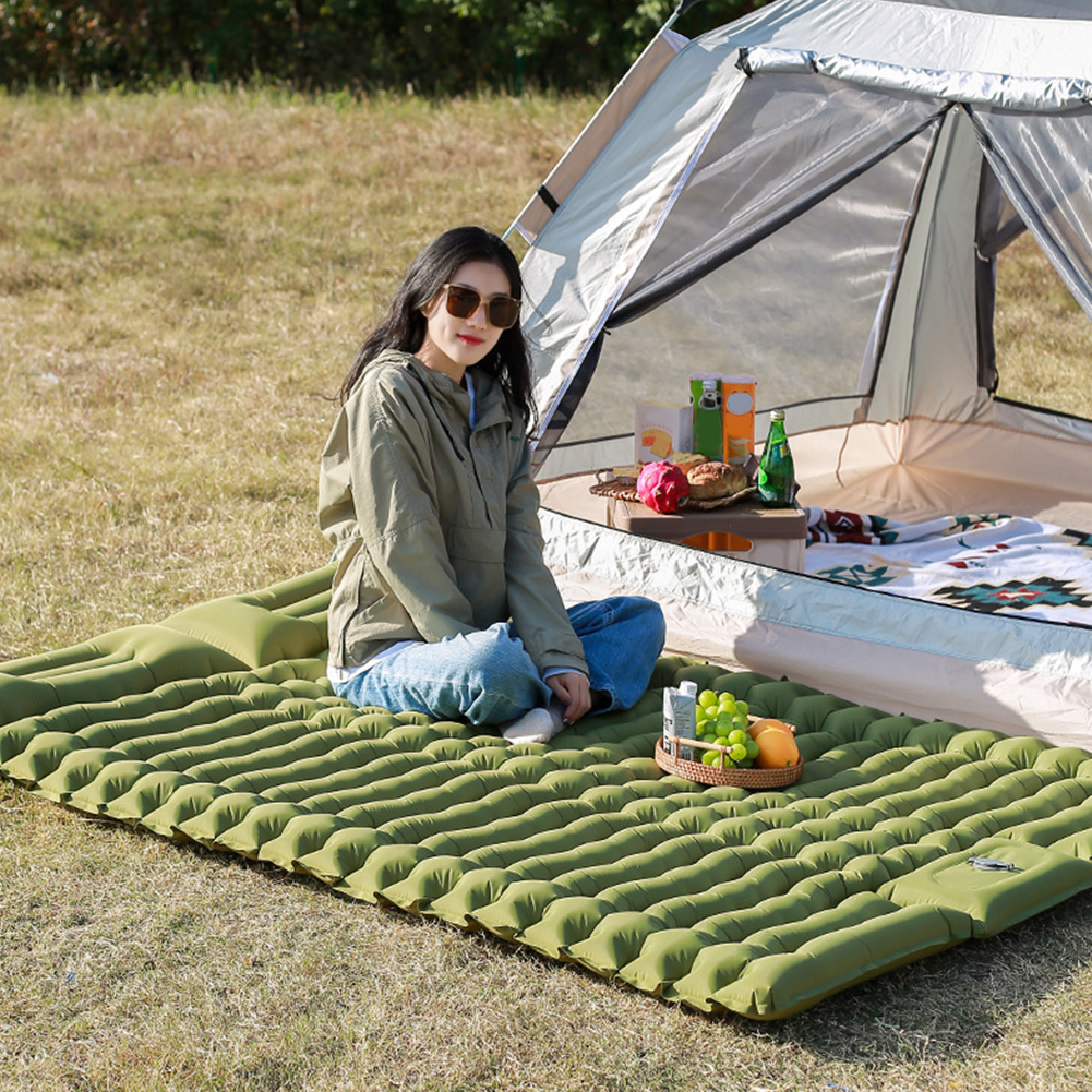 HUANQ Kasur Matras Angin Double Inflatable Moistureproof Foldable - HQ-200