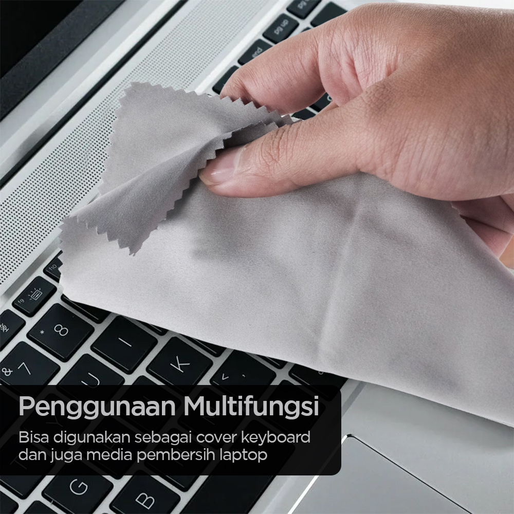 TaffGO Kain Keyboard Laptop Cover Lap Cleaning Cloth Microfiber - E-02