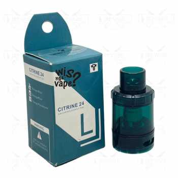 Citrine Tank 24mm - Sub Ohm Tank By Teslacigs - Green