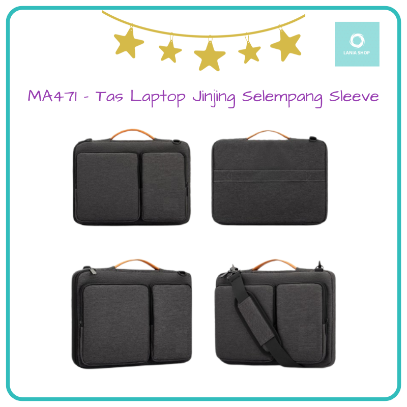 MA471 - Tas Laptop Jinjing Selempang Sleeve