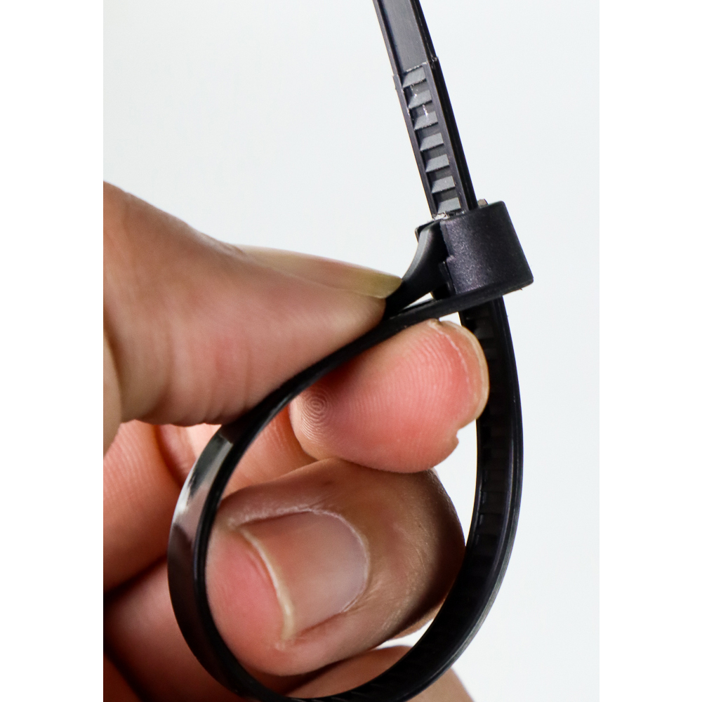 TaffGUARD Kabel Ties Zip Cable Organizer Reusable 8x250mm 100 PCS - NL816
