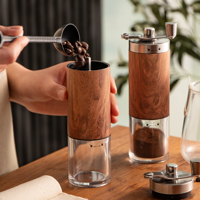 Damisu Alat Penggiling Kopi Manual Coffee Grinder Adjustable - DSU-17
