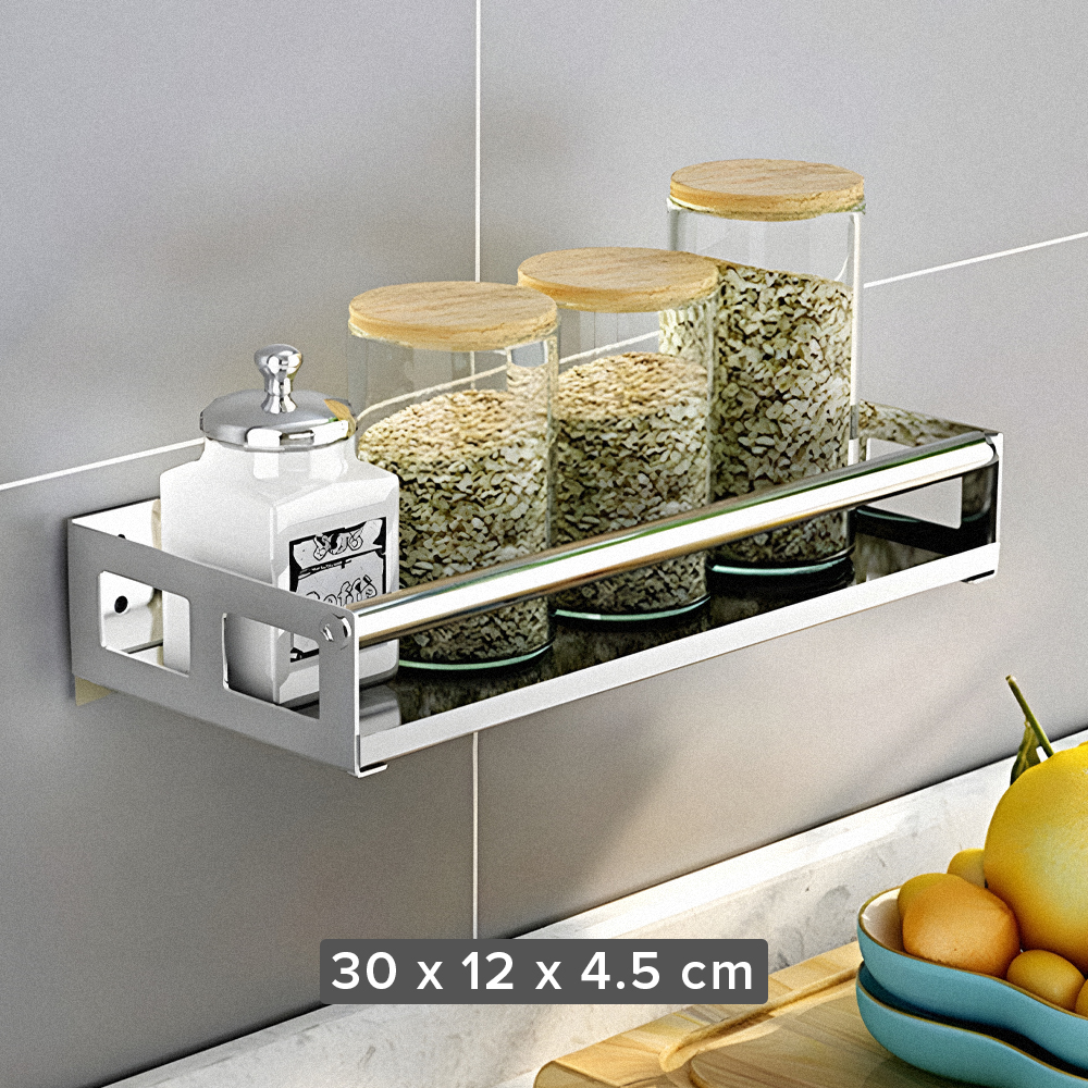 GREBON Rak Gantung Dapur Wall Mounted Stainless Steel - E010