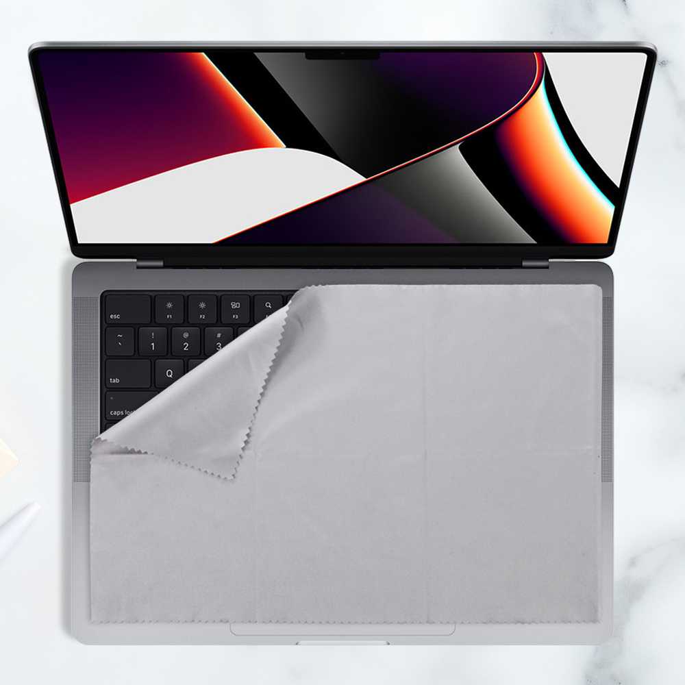 TaffGO Kain Keyboard Laptop Cover Lap Cleaning Cloth Microfiber - E-02 - Gambar 6