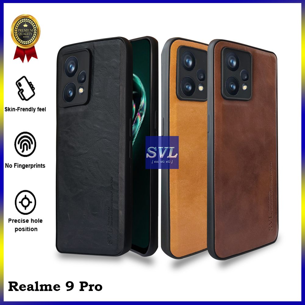 Realme 9 pro Case SVL Leather Casing Slim Softcase Kulit